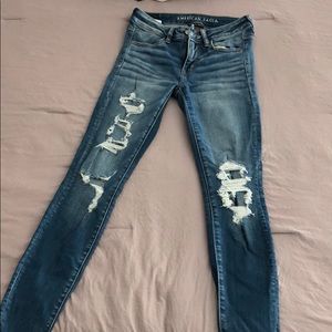 American eagle skinny jeans (regular)